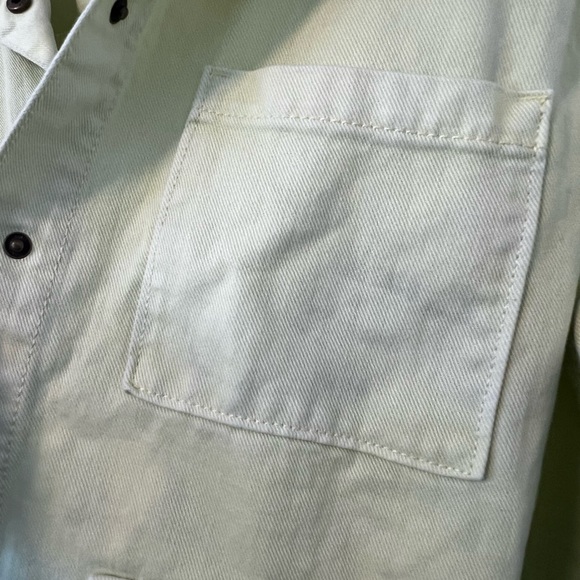 Women’s lime green, neon, jean jacket size extra large - Picture 11 of 12